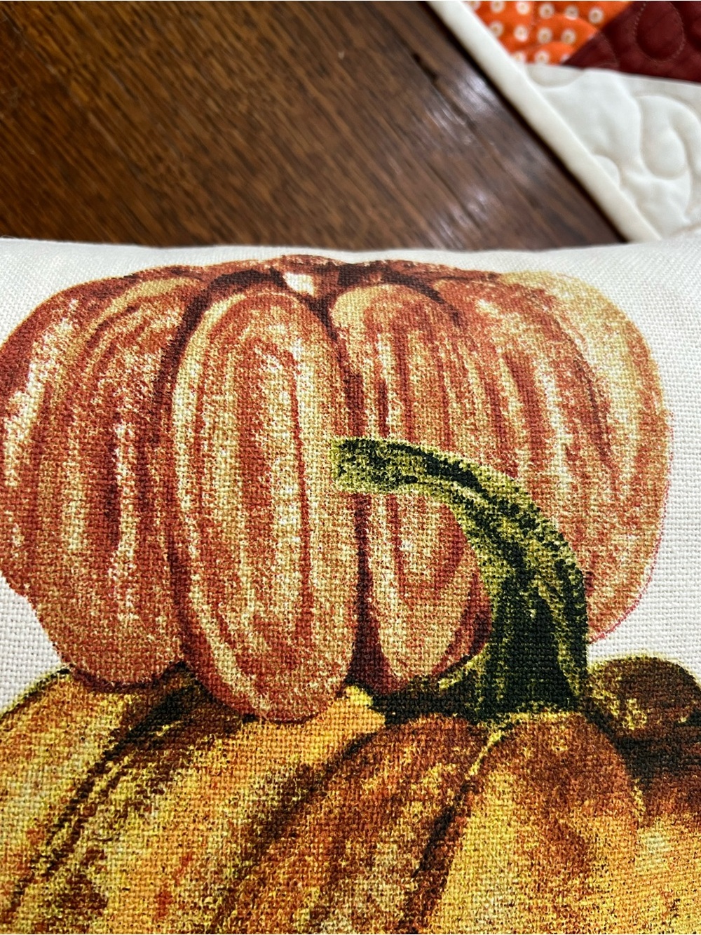 Pottery Barn Stacking Pumpkins Pillow π - Picture 11 of 13